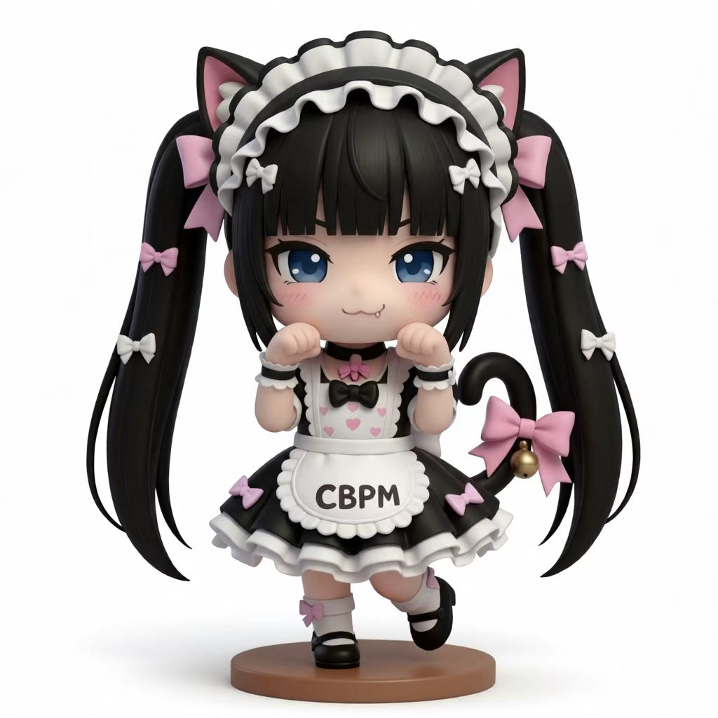 【棉花】軟綿綿治癒你 ♡ 原創女僕Figure 10cm 限定版