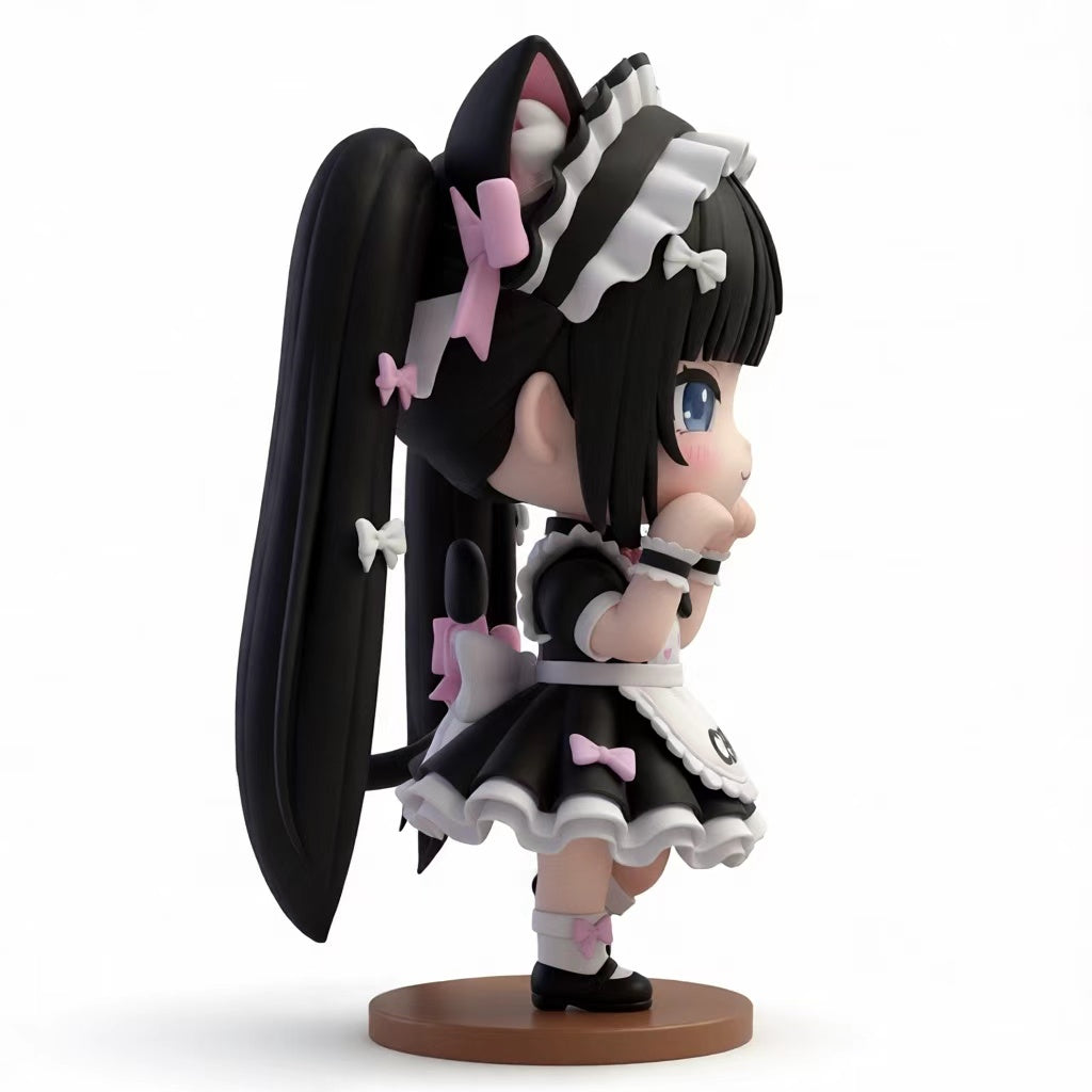 【棉花】軟綿綿治癒你 ♡ 原創女僕Figure 10cm 限定版