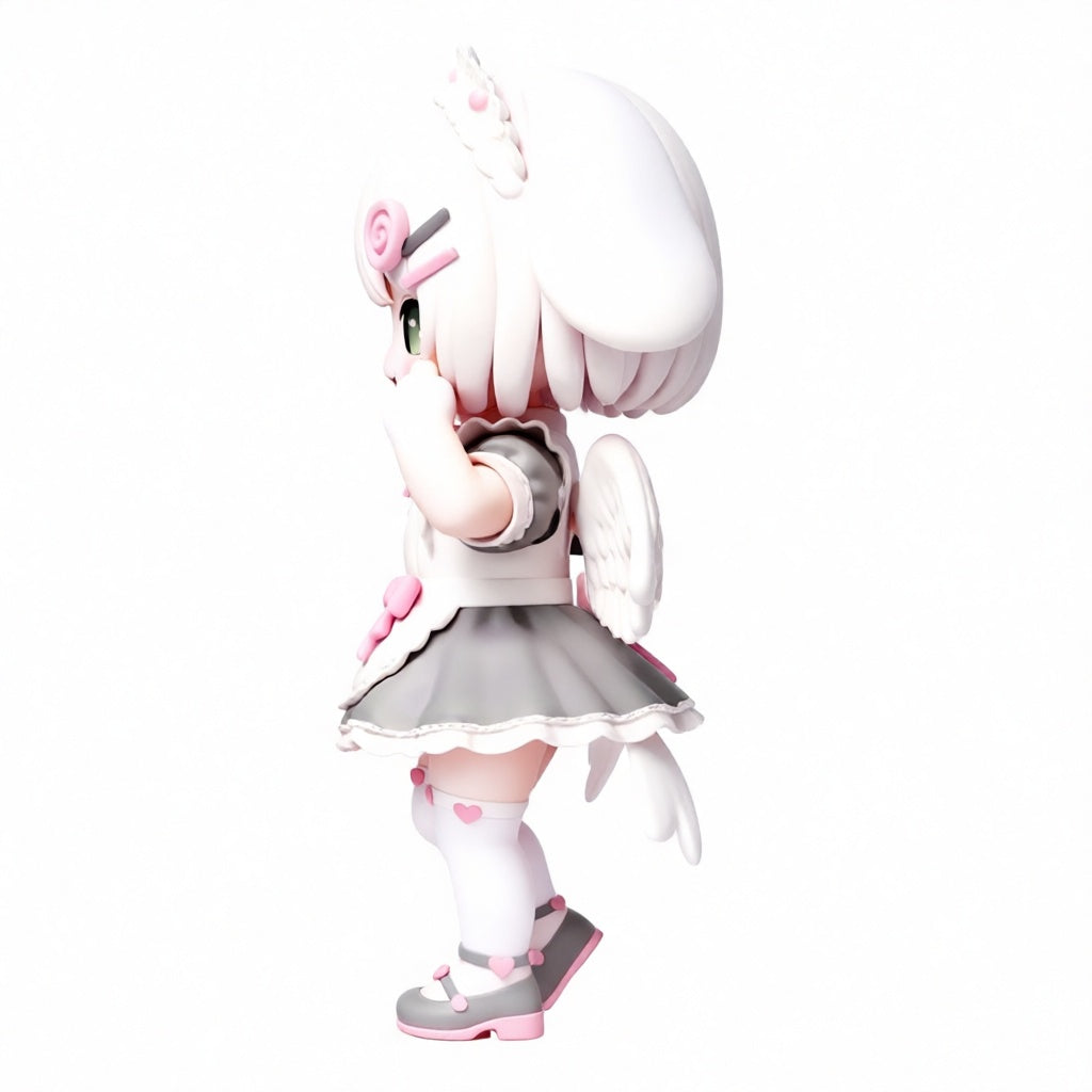 【BIBI】月光下的女僕 ♡ 原創純白系Figure 10cm 限定版
